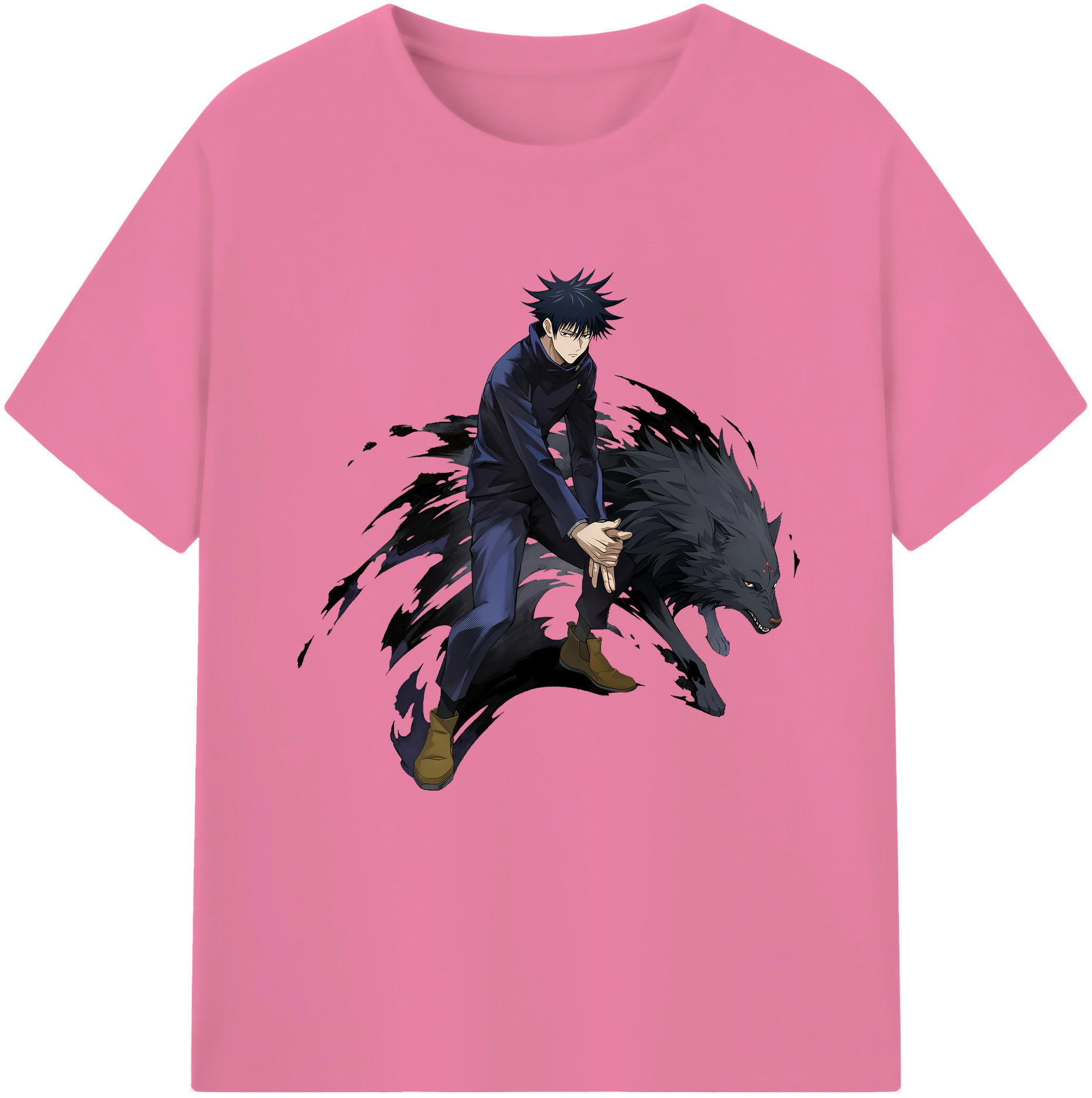 （画像用） 呪術廻戦 Jujutsu Kaisen 綿100％半袖Tシャツ（フロントプリント）